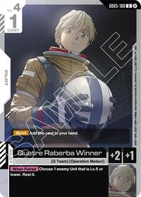 Quatre Raberba Winner #GD05-100