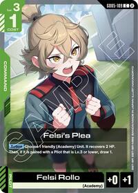 Felsi's Plea #GD05-109