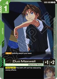 Duo Maxwell #GD01-090