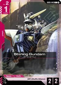 Shining Gundam (GD05 Release Event) #GD05-042