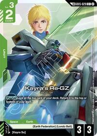 Kayra's Re-GZ (C+) (Link Rare) #GD05-029