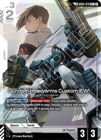Gundam Heavyarms Custom (EW) (C+) (Link Rare) #GD05-079