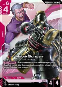 Haow Gundam (R+) (Link Rare) #GD05-036