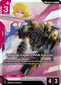 Gaia Gundam (MA Mode) (U+) (Link Rare) #GD05-041