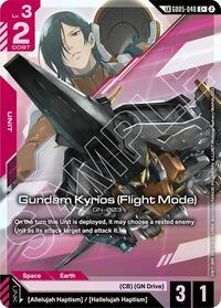 Gundam Kyrios (Flight Mode) (C+) (Link Rare) #GD05-048
