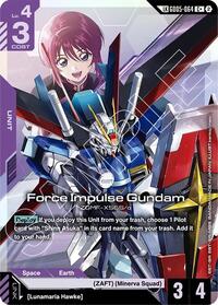 Force Impulse Gundam (C+) (Link Rare) #GD05-064