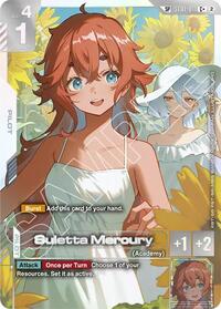 Suletta Mercury (C+) (SP) #ST01-011