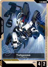 Tallgeese (T-005) Token (WCS 26-27 Participation Pack Vol.2) #T-005