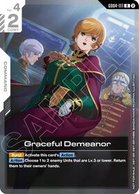 Graceful Demeanor (Newtype Challenge 2026 Mission 4) #GD04-117
