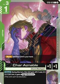 Char Aznable (World Championship Regionals 26-27 Season 2) #ST03-011
