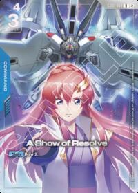 A Show of Resolve (1st Anniversary Event) #GD01-100