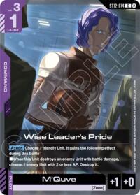 Wise Leader's Pride #ST12-014