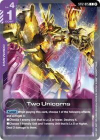 Two Unicorns #ST12-015