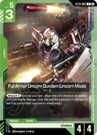 Full Armor Unicorn Gundam (Unicorn Mode) #ST14-007