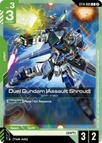 Duel Gundam (Assault Shroud) #ST14-009