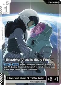 Blazing Mobile Suit Rider (C+) #ST14-014