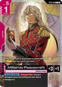 Milliardo Peacecraft (C+) #ST12-011