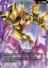 Two Unicorns (C+) #ST12-015