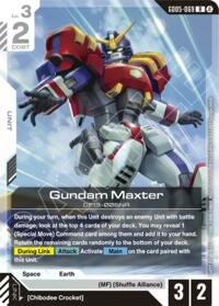 Gundam Maxter (Store Tournament Participation Pack 06) #GD05-069