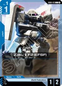 Zaku II F2 (EFSF) #GD06-013