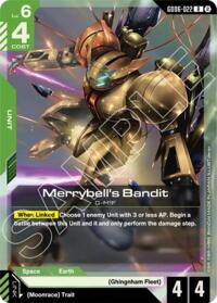 Merrybell's Bandit #GD06-022