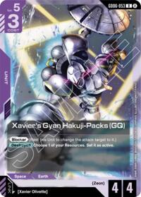 Xavier's Gyan Hakuji-Packs (GQ) #GD06-053