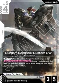 Gundam Sandrock Custom (EW) #GD06-067
