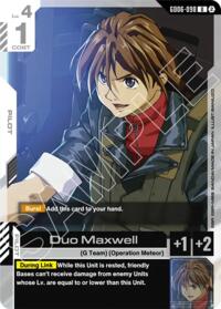 Duo Maxwell #GD06-098
