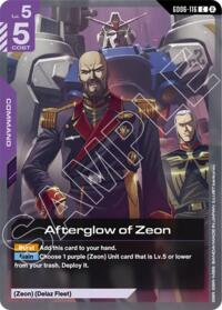 Afterglow of Zeon #GD06-116