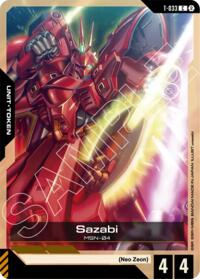 Sazabi (T-033) Token #T-033