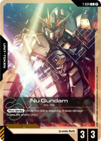 Nu Gundam (T-034) Token #T-034