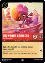Snowanna Rainbeau - Cool Competitor #110