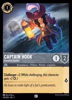 Captain Hook - Forceful Duelist #174