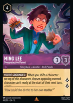 Ming Lee - Overprotective Parent #49