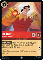 Gaston - Arrogant Showoff #129