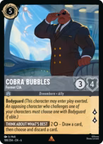 Cobra Bubbles - Former CIA #188