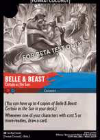 Belle & Beast - "Certain as the Sun" #23