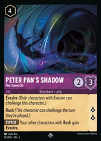 Peter Pan's Shadow - Not Sewn On #55