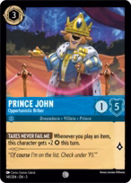 Prince John - Opportunistic Briber #141