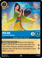 Mulan - Considerate Diplomat #142
