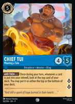 Chief Tui - Weaving a Tale #161