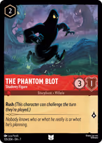 The Phantom Blot - Shadowy Figure #135