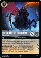 The Headless Horseman - Cursed Rider #174