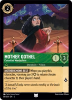 Mother Gothel - Conceited Manipulator #89