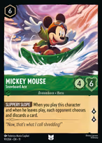 Mickey Mouse - Snowboard Ace #91