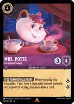 Mrs. Potts - Enchanted Teapot #52
