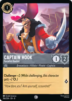 Captain Hook - Forceful Duelist #186