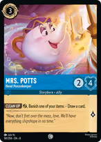 Mrs. Potts - Head Housekeeper #161