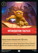 Intimidation Tactics #128