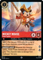 Mickey Mouse - Pirate Captain #103